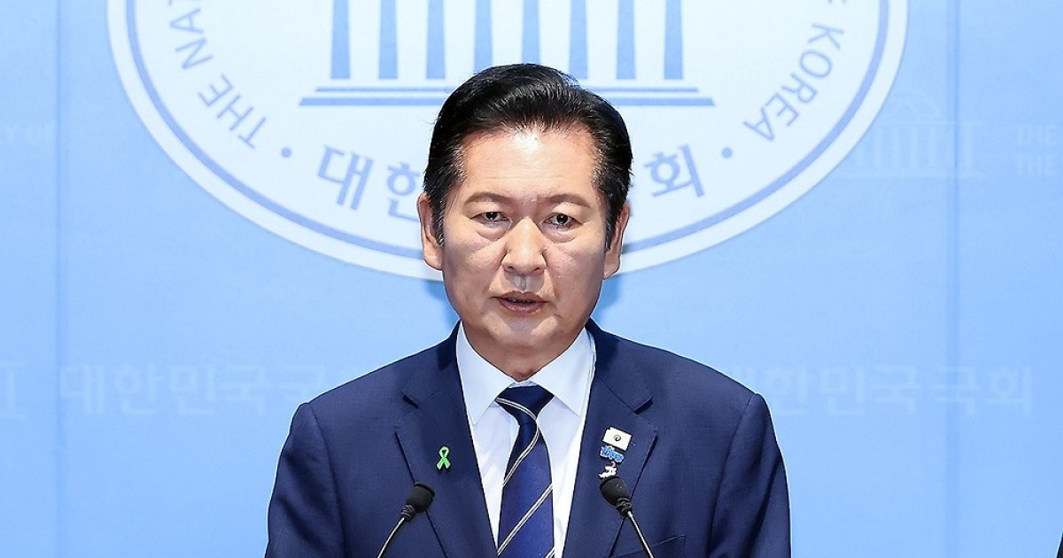 정청래 후보 기자회견