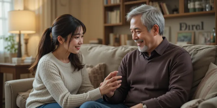 췌장암 4기 환자를 간호하는 보호자