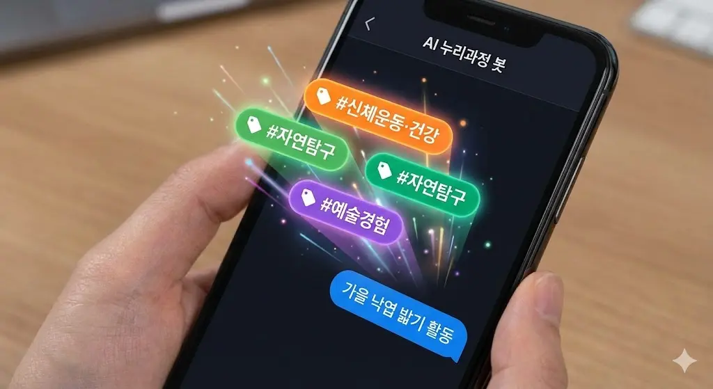 누리과정 세부 내용 연계 코드 자동 태깅