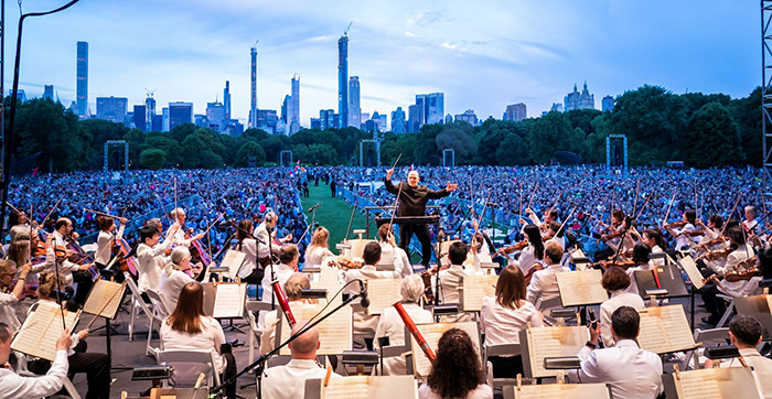 concert in the parks in New York 뉴욕필하모니 콘서트 인 더 팍 공연 장면 뉴욕여행과 맨해튼에서 놓치면 안되는 공연