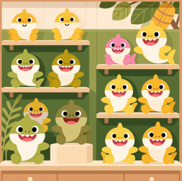 더핑크퐁 컴퍼니 캐릭터