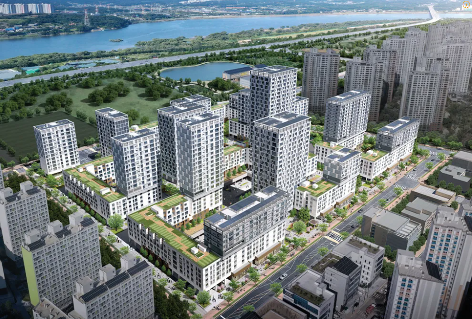 힐스테이트 리슈빌 강일 조감도