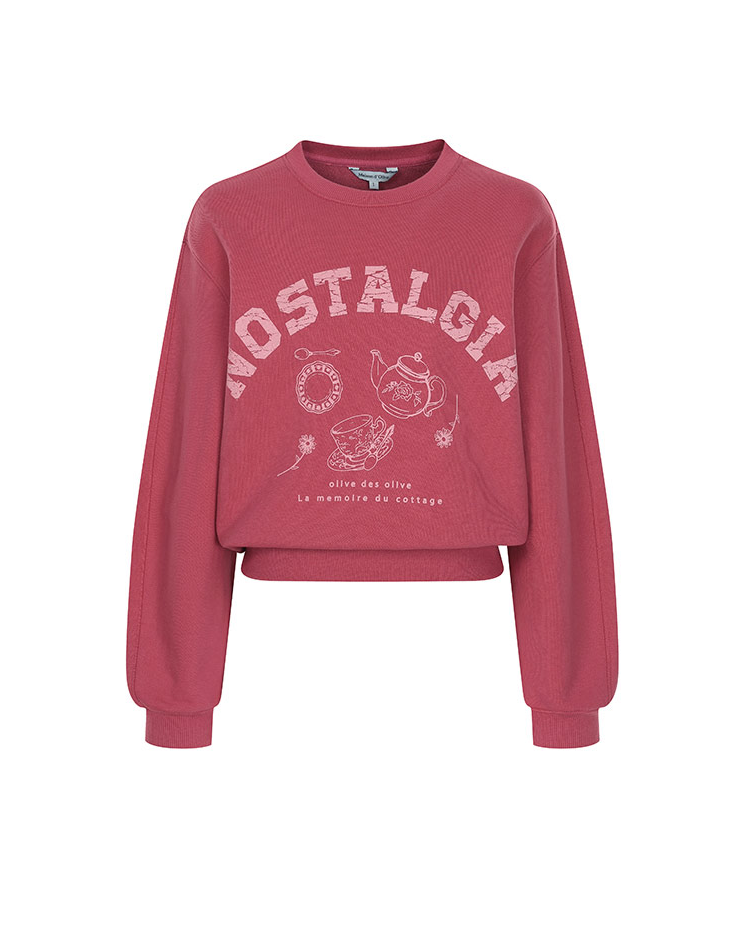 마리와 별난 아빠들 (63회) 주시라 박은혜 옷 올리브데올리브 핑크 맨투맨 티셔츠