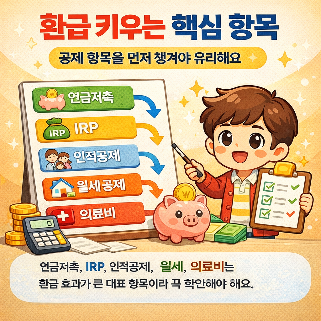 2026 종합소득세 환급 늘리는 방법 10가지