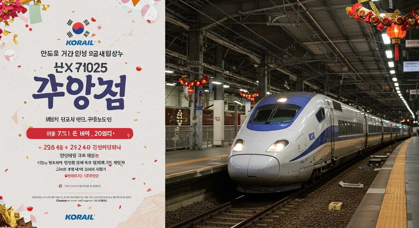 2025-KTX-추석-열차표-일정-할인-주의사항