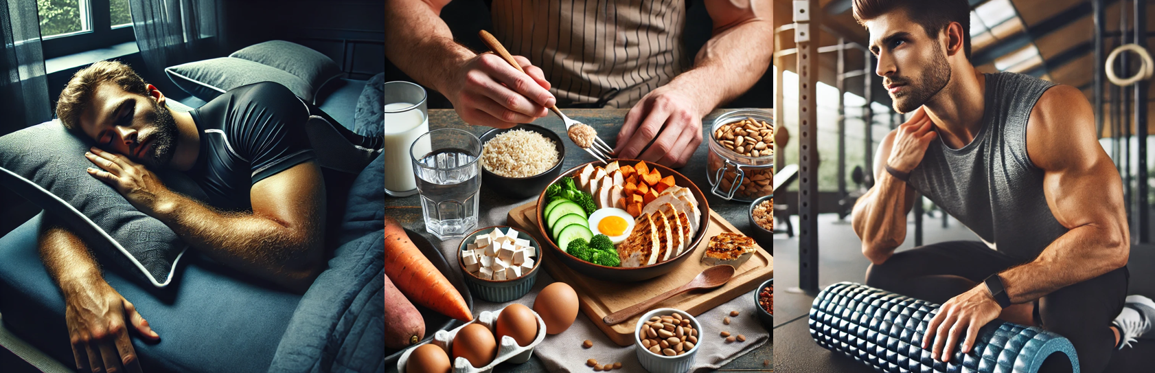 수면과 재생을 활용한 퍼포먼스 향상 이미지