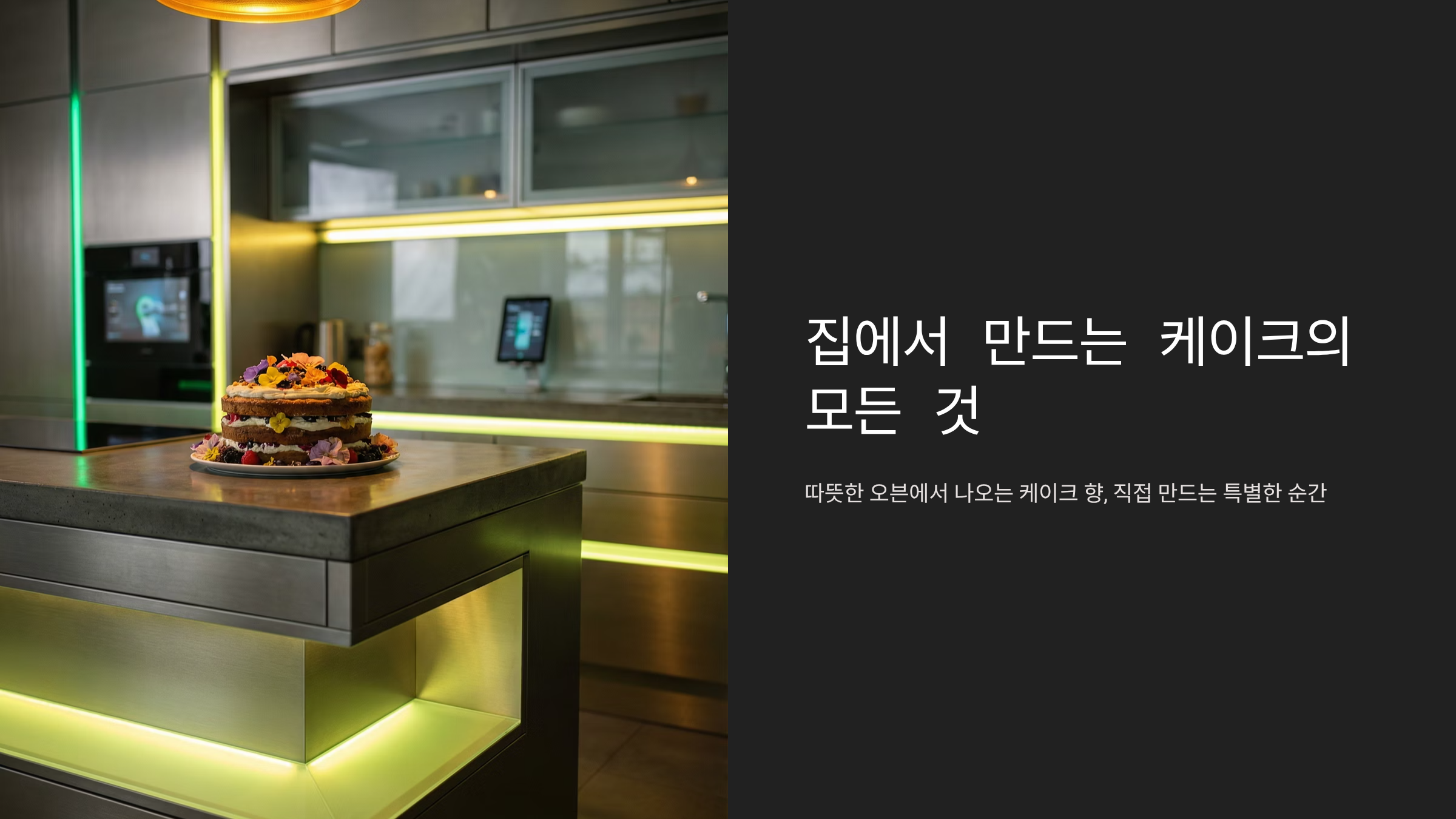 명품 수제 케이크 실패없이 집에서 만드는 비법