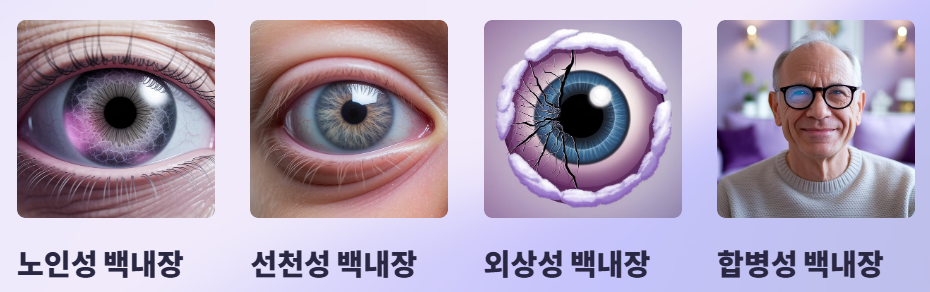 백내장의 종류