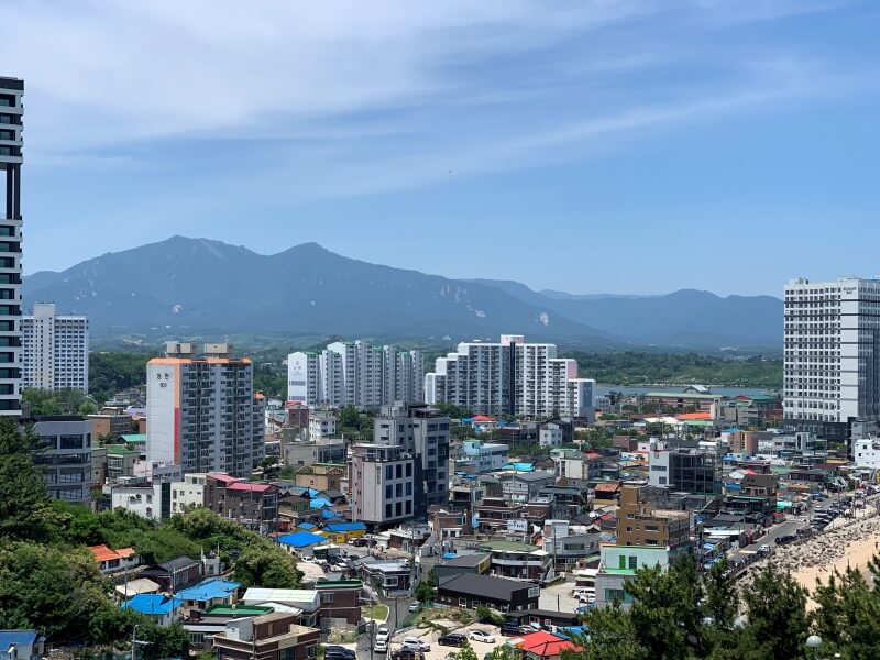속초 모습