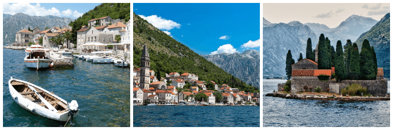 코토르 풍경 사진 3개