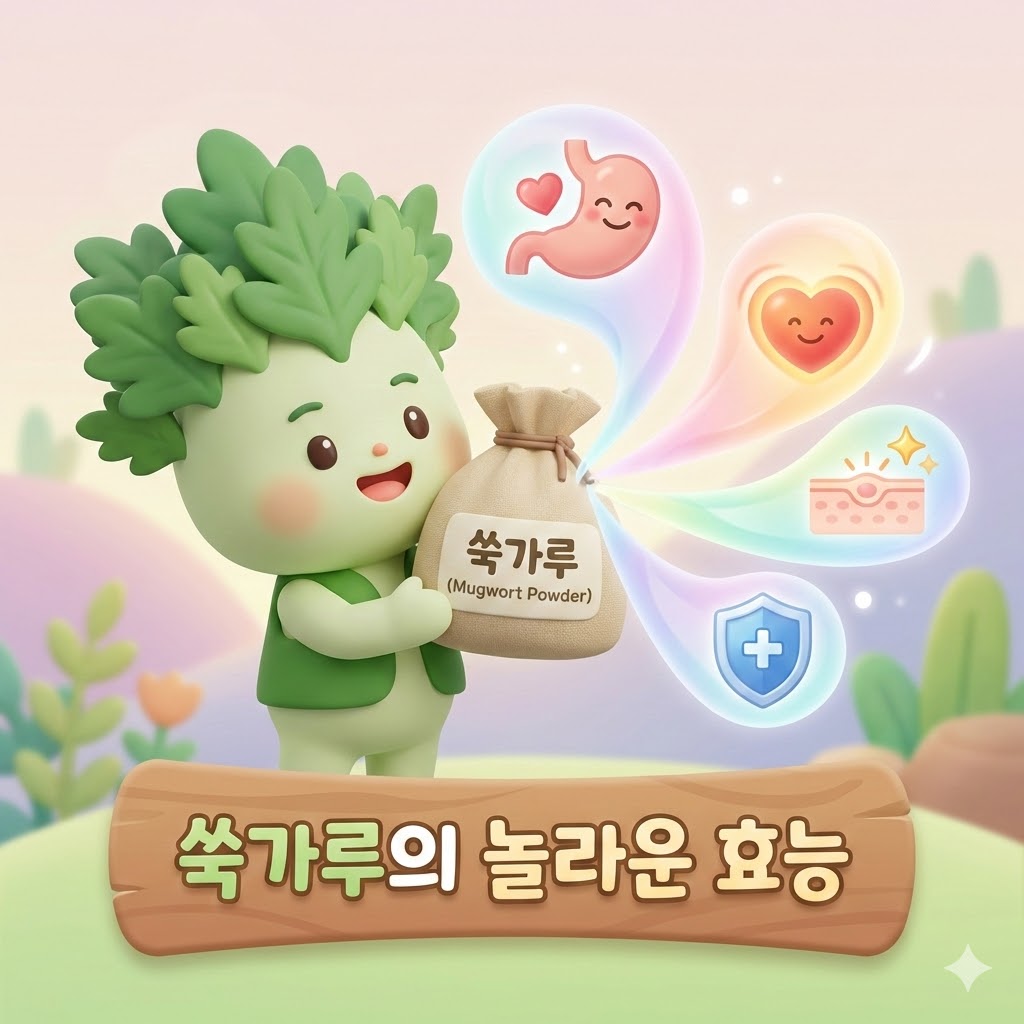 쑥가루 효능, 쑥가루 먹는 법, 쑥가루 부작용, 쑥 효능, 여성 건강 쑥, 면역력 쑥가루, 소화 개선 쑥, 피부 미용 쑥, 냉증 완화 식품, 쑥가루 레시피