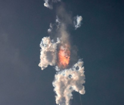 1차 시험발사 폭발