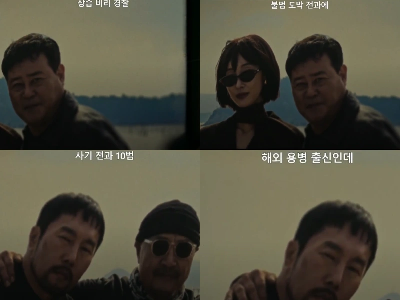 삼흥도 빌런즈 4인방