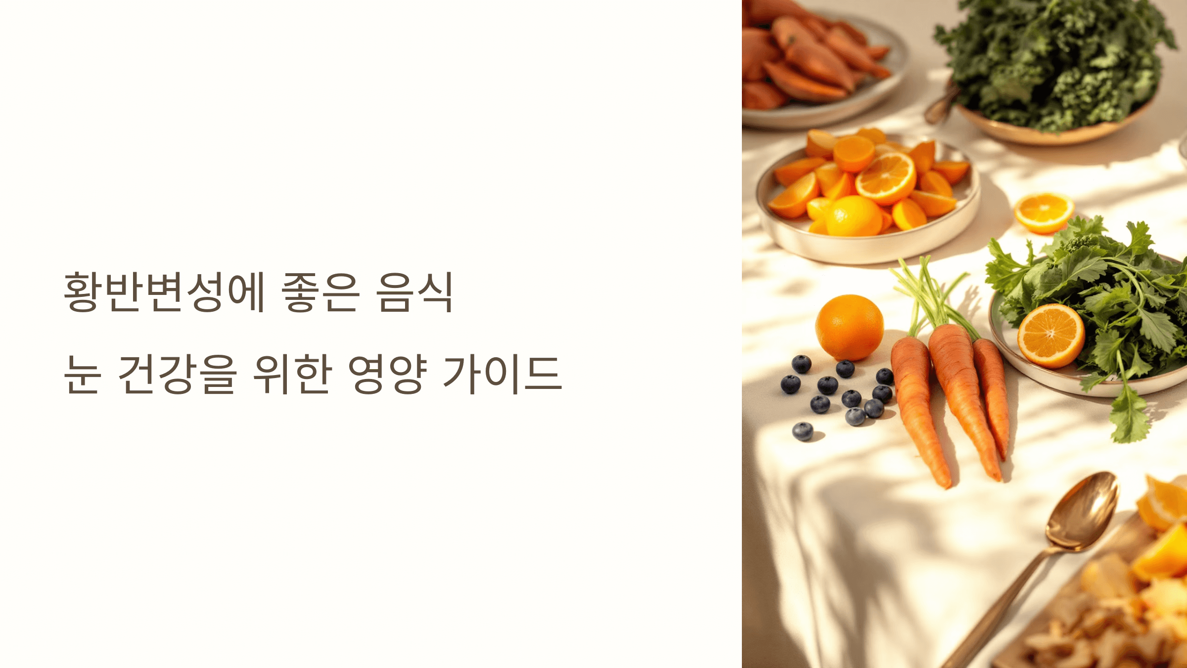 황반변성과 관련된 사진입니다.