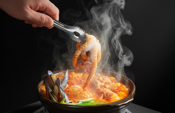 낙지해물김치찌개