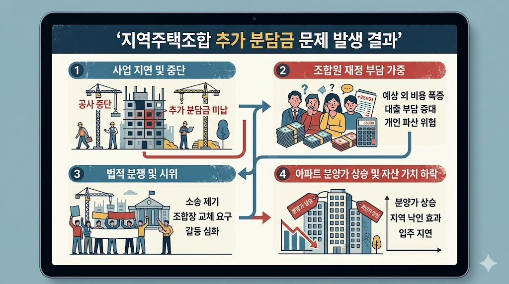 지역주택조합 추가 분담금, PF가 원인 일까? 6가지 핵심 분석