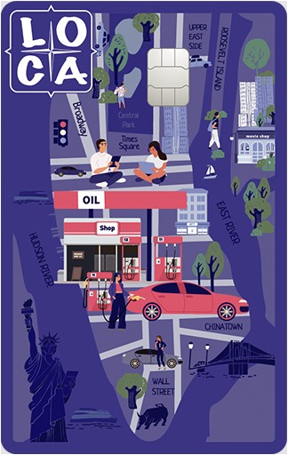 롯데카드 로카 라이킷 카드