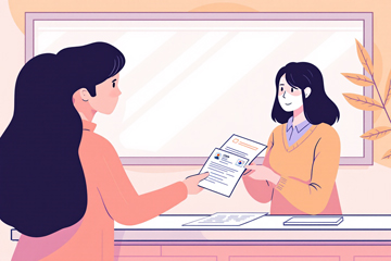 에너지바우처 신청서류 제출 모습