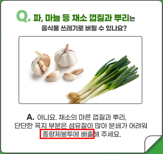 음식물 쓰레기 분리 배출 방법