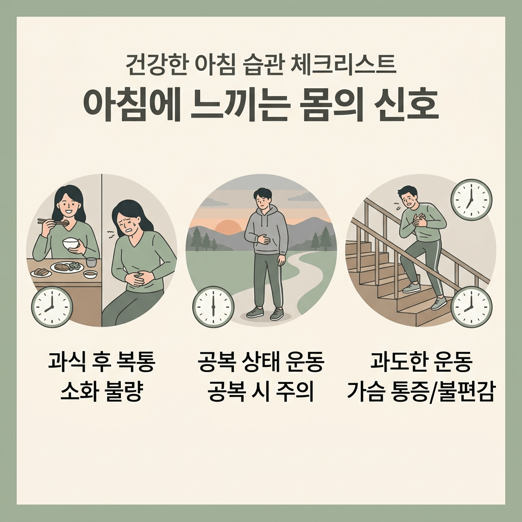 명치 통증 양상별 판단 기준 식후 공복 운동 후