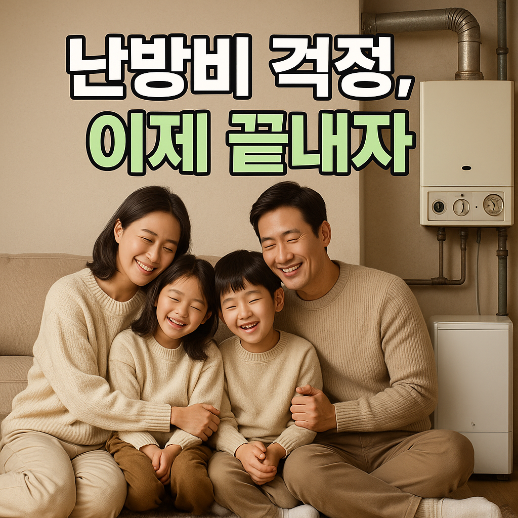 거실에서 따뜻하게 즐거운 시간을 보내는 가족