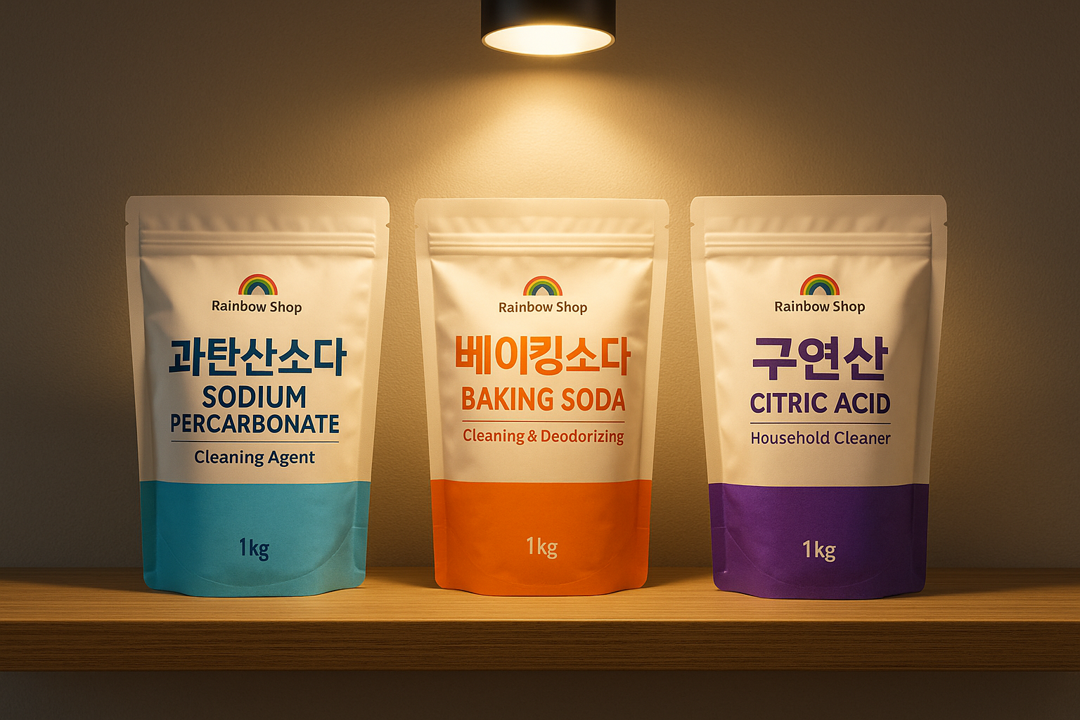 과탄산소다 베이킹소다 구연산 활용법