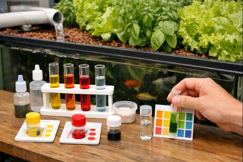 소형 아쿠아포닉스 물고기 폐사 원인 역추적 방법