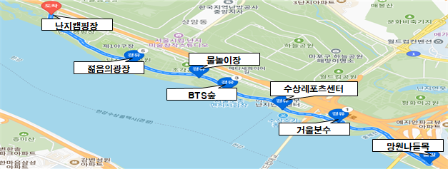 2025 한강해치카 운행시간·노선 총정리