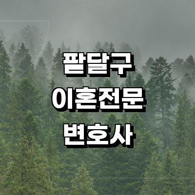 수원 팔달구 이혼 변호사