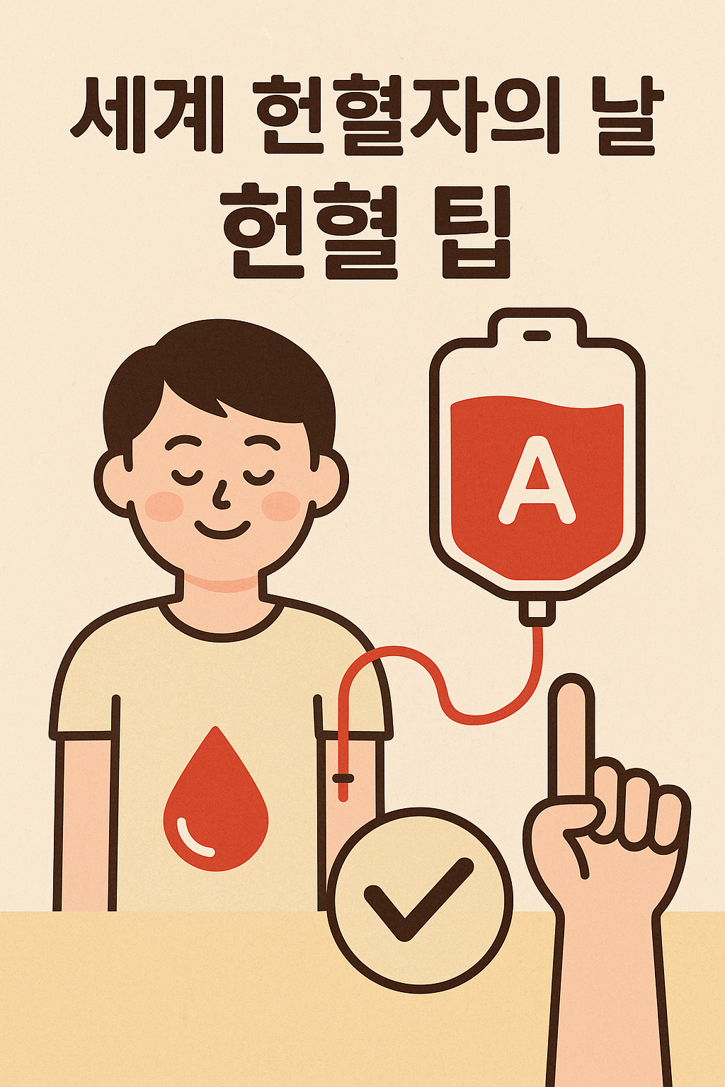 💉 헌혈 전후로 꼭 알아야 할 팁! 세계 헌혈자의 날에 다시 보는 체크리스트