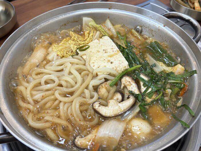 권영수대가전골 끓은 후 곱창전골