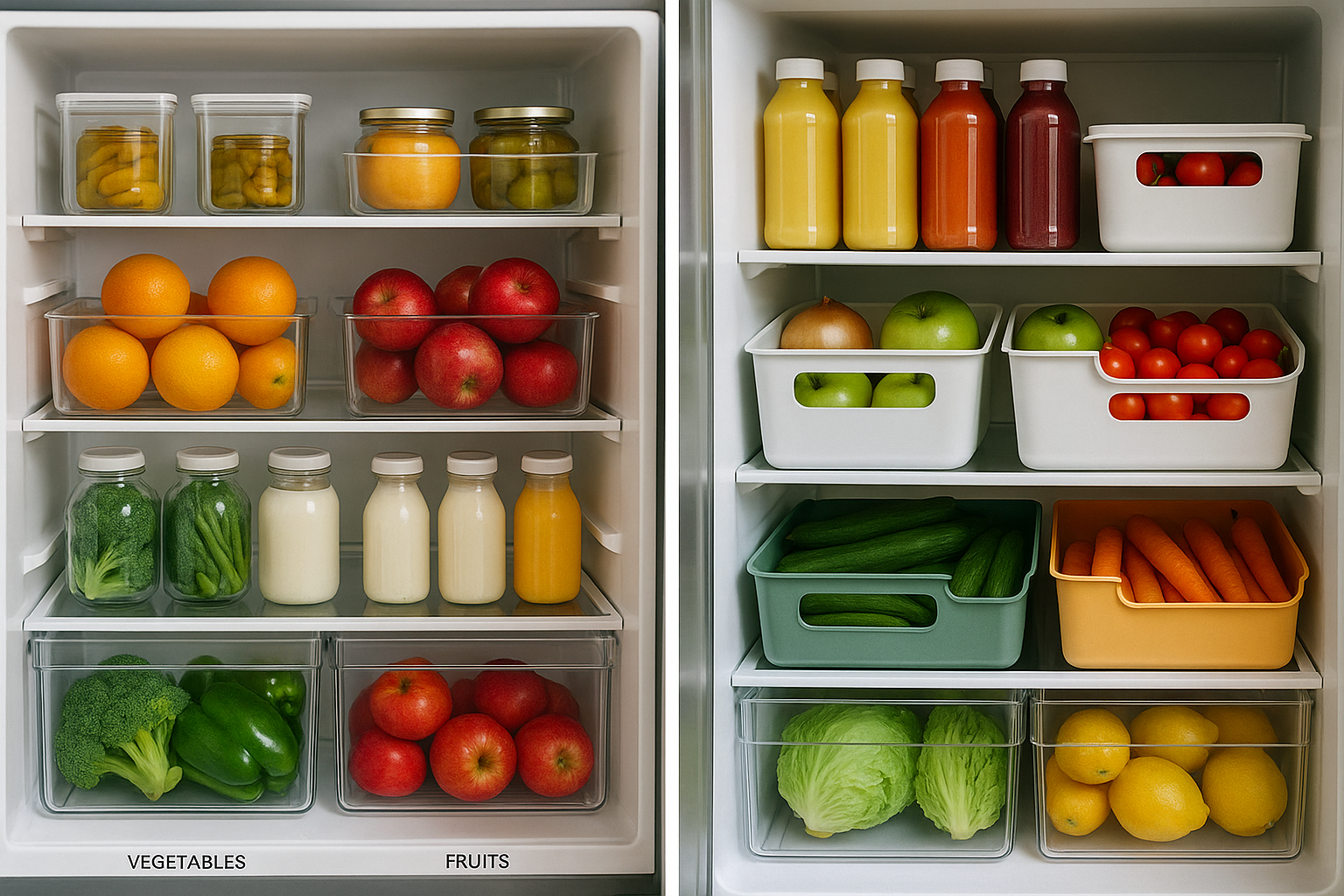 냉장고 수납 꿀팁