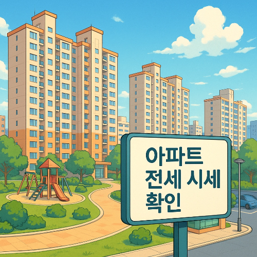 아파트 전세시세 확인