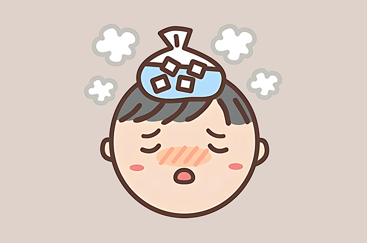 발열이-심한-아이