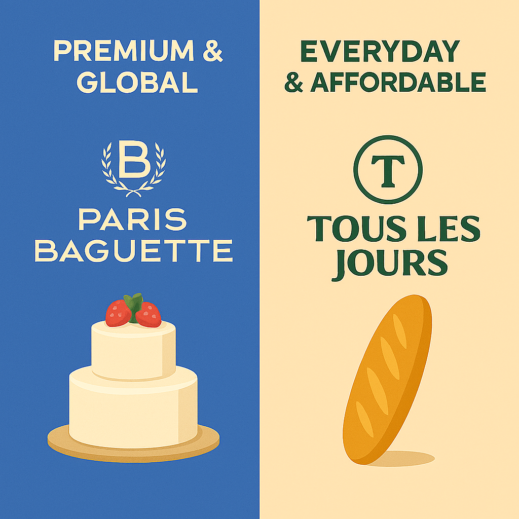 브랜드 전략 비교