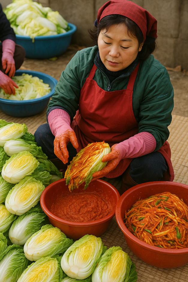 김장김치 만들기