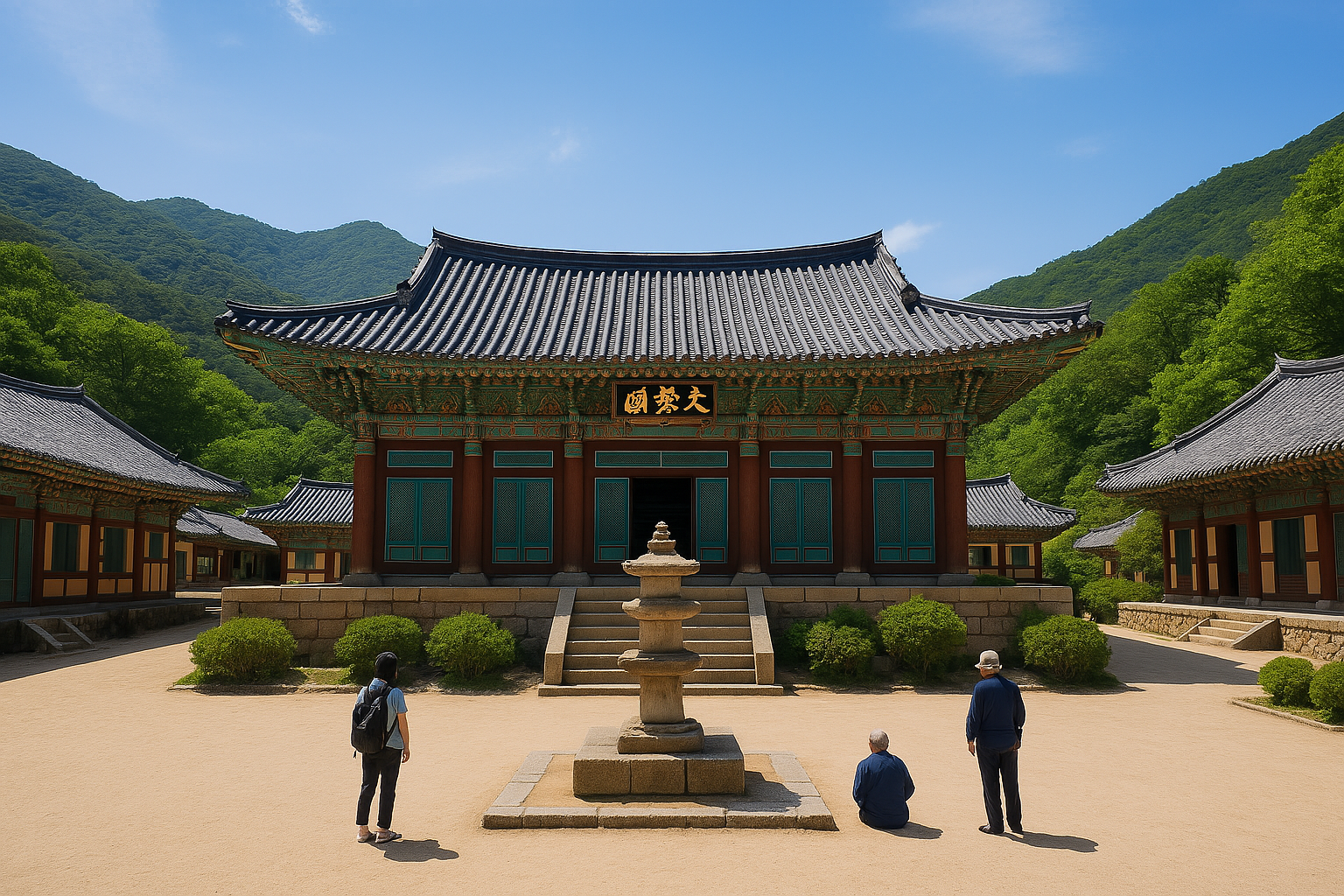 부산 범어사 사진