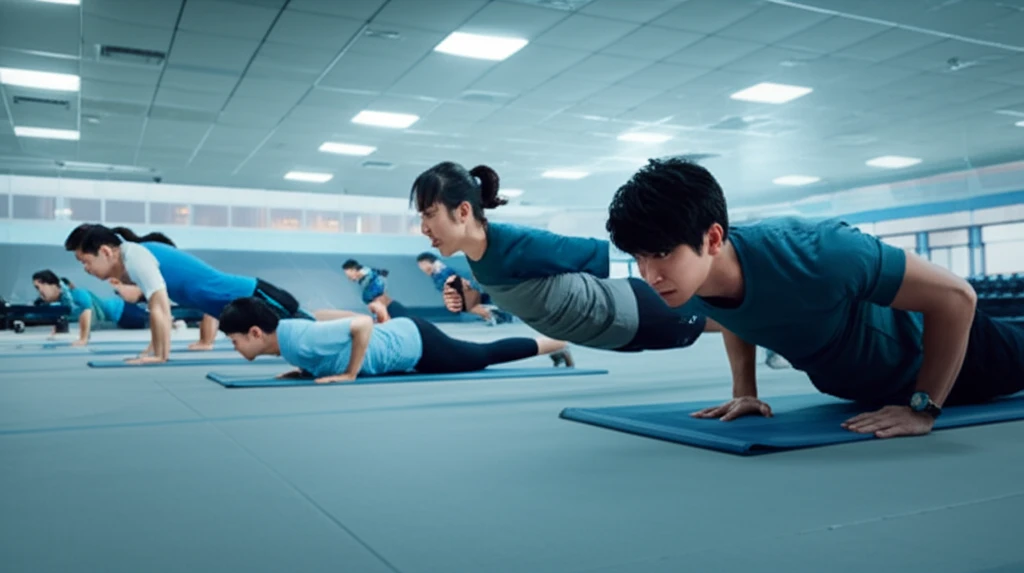 경찰 공무원 체력검정 50점 만점 전..