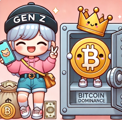 MZ세대와 비트코인 도미넌스 관련이미지
