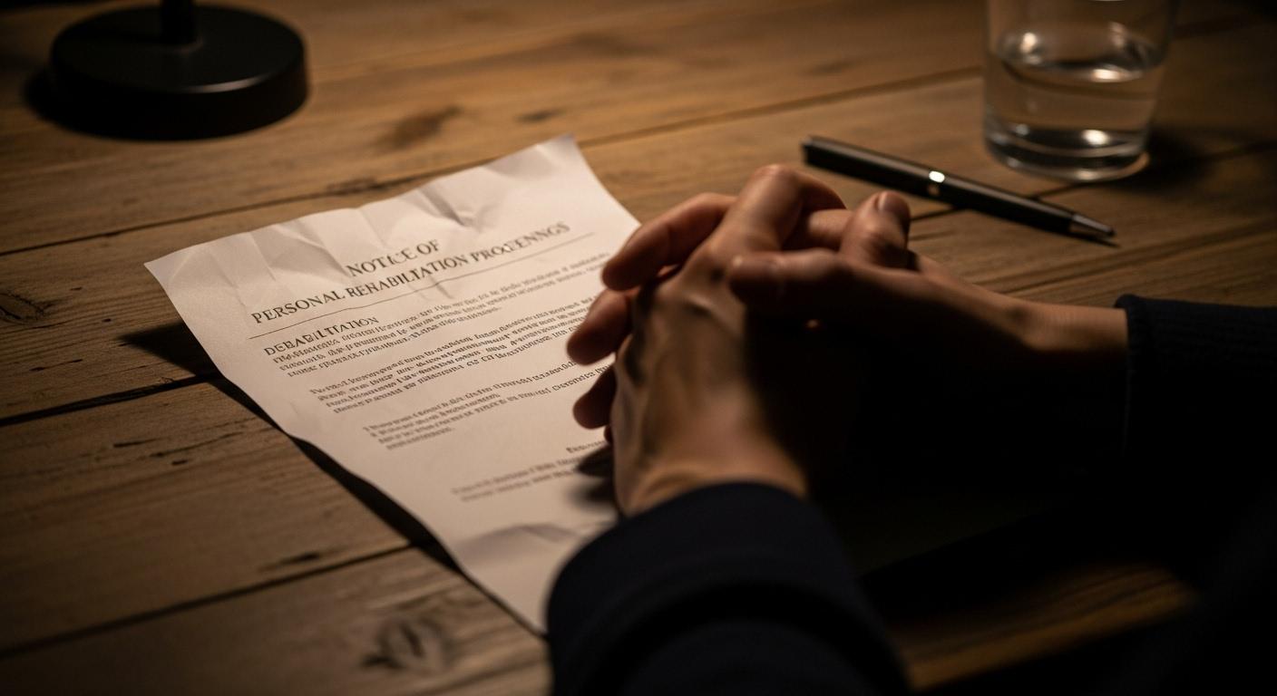 개인회생 절차 개시결정문