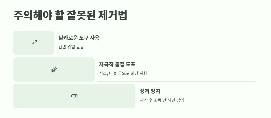 티눈 없애는 방법 노하우 10