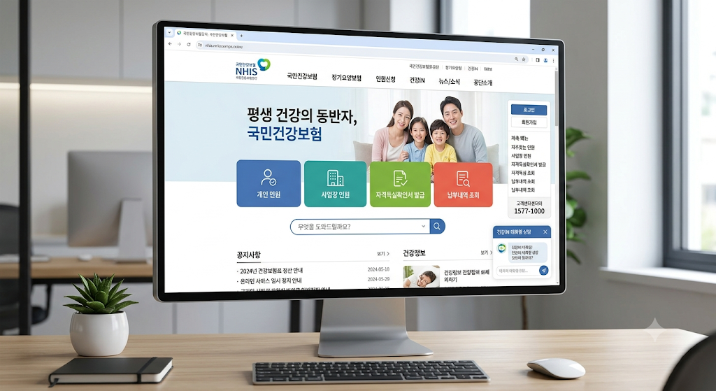 국민건강보험 환급금 본인부담상한제 조회 신청