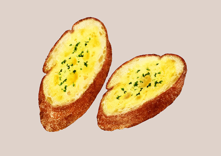 마늘-버터-빵