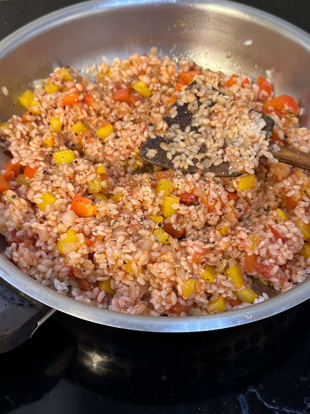 후라이팬에-재료볶기