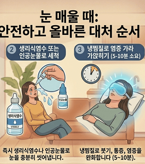 눈이 매운 이유