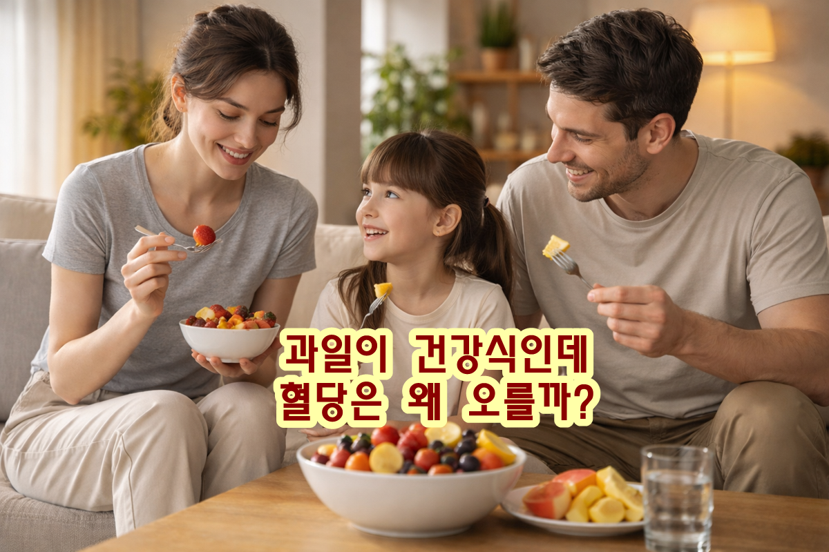 과일은 건강식인데 왜 혈당 관리가 필요할까? 당보다 더 중요한 건 형태, 양, 타이밍입니다