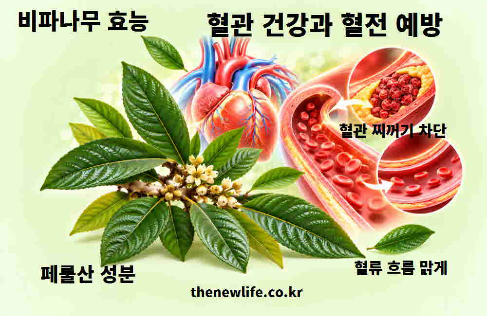 비파나무 효능 혈관 건강 혈전 예방