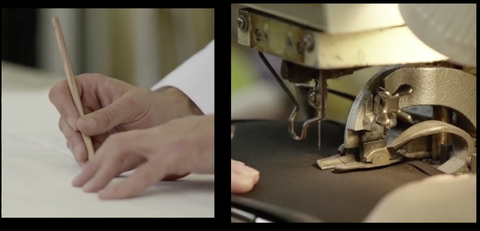 매킨토시 코트 제작과정