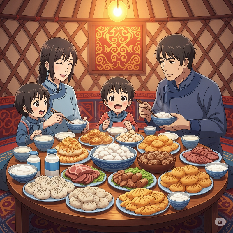 몽골의 음식 – 대자연이 빚은 진한 맛