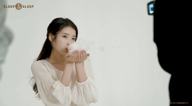 이브자리의 새 모델 아이유